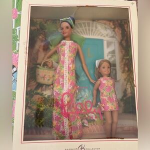 Lilly Pulitzer Barbie Collector Set New in Box